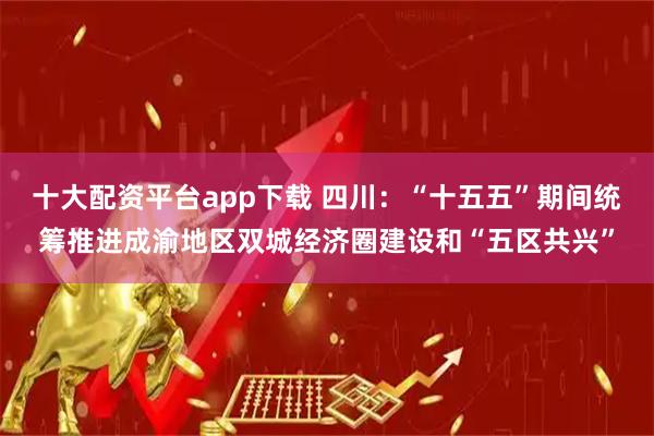 十大配资平台app下载 四川：“十五五”期间统筹推进成渝地区双城经济圈建设和“五区共兴”